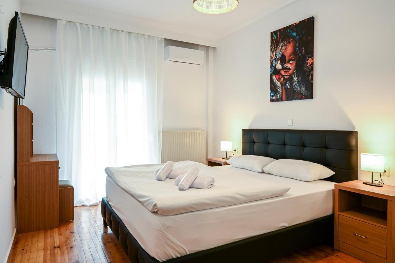 Thessaloniki Center Deluxe Apartment Luaran gambar