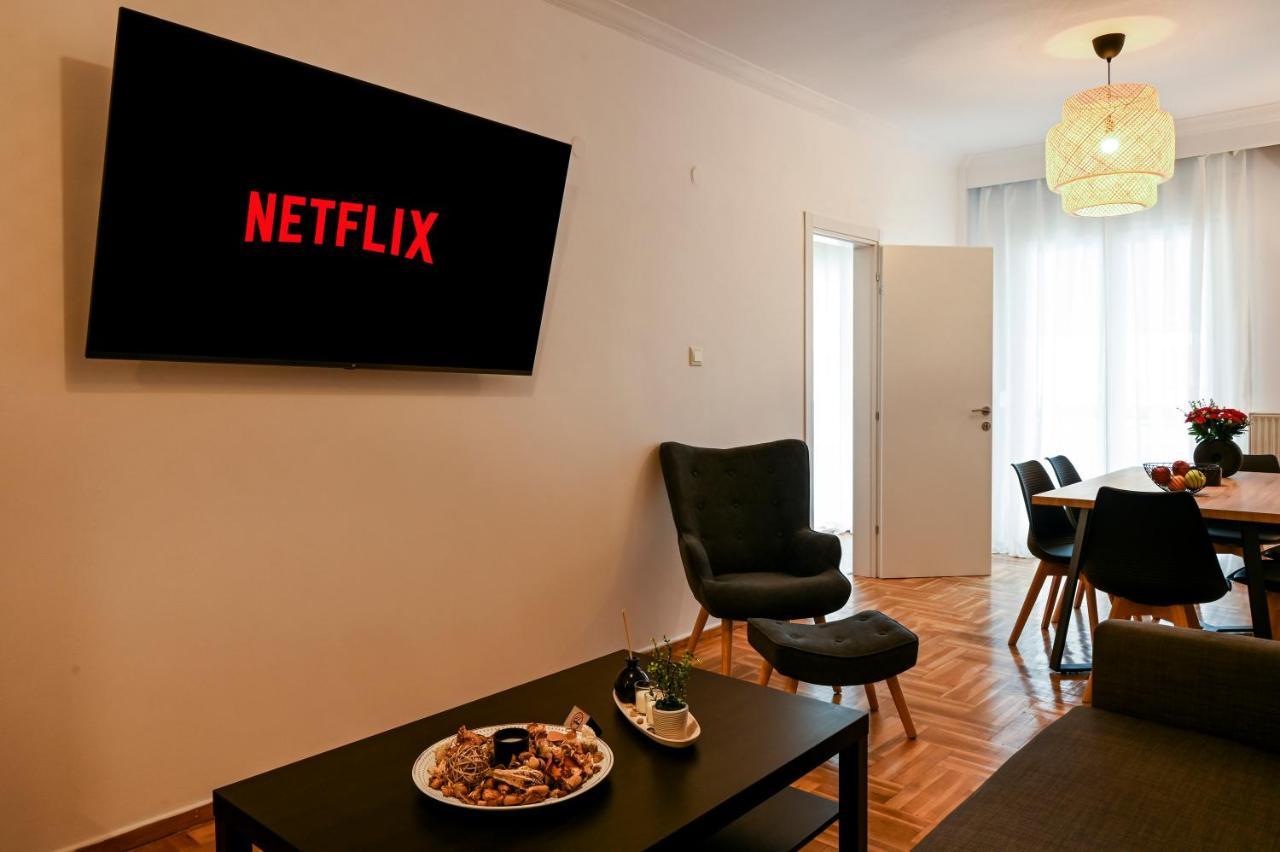 Thessaloniki Center Deluxe Apartment Luaran gambar
