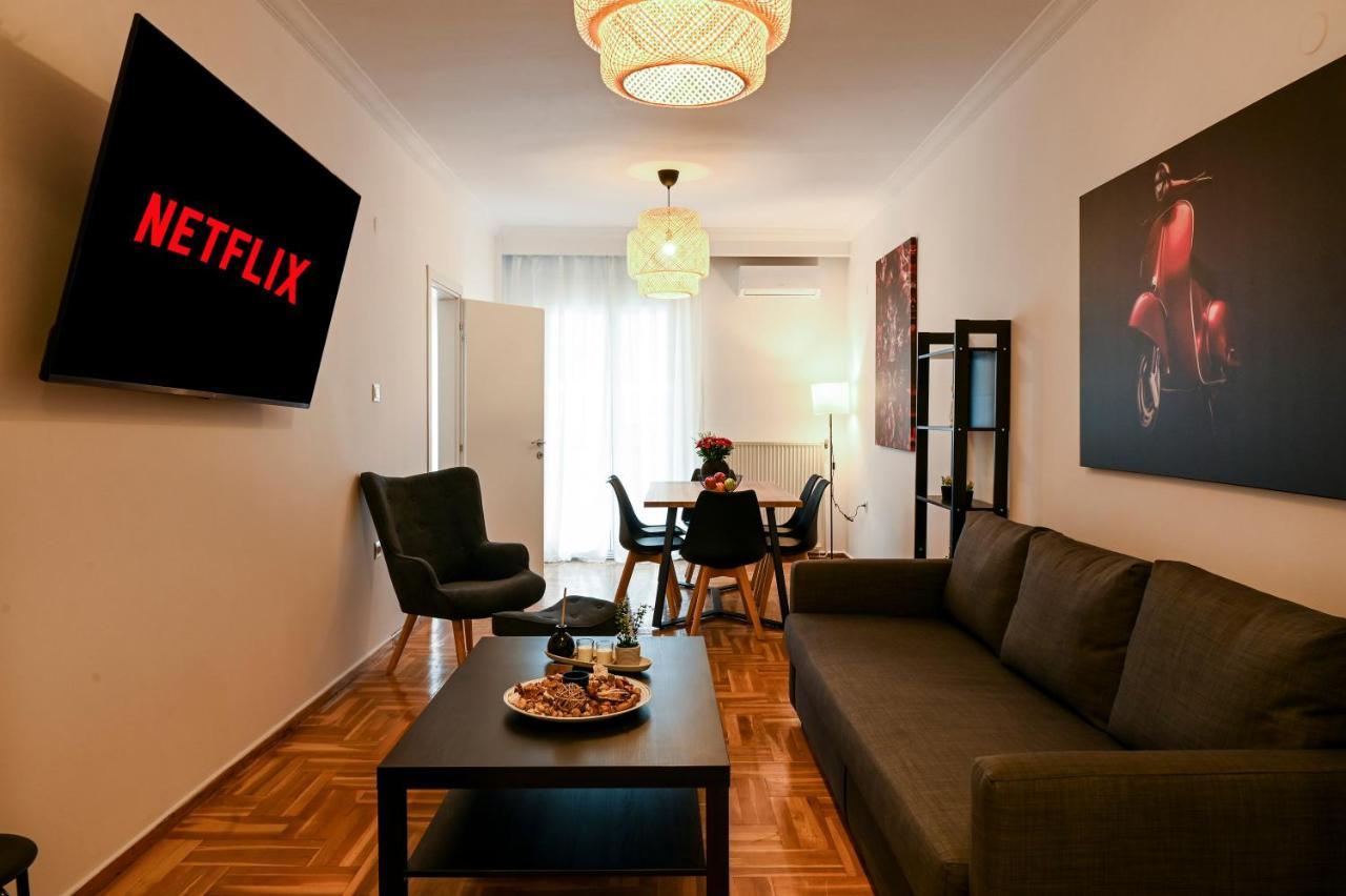 Thessaloniki Center Deluxe Apartment Luaran gambar