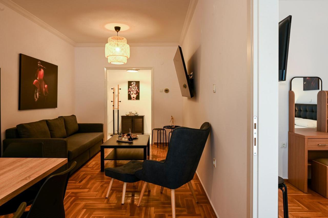 Thessaloniki Center Deluxe Apartment Luaran gambar